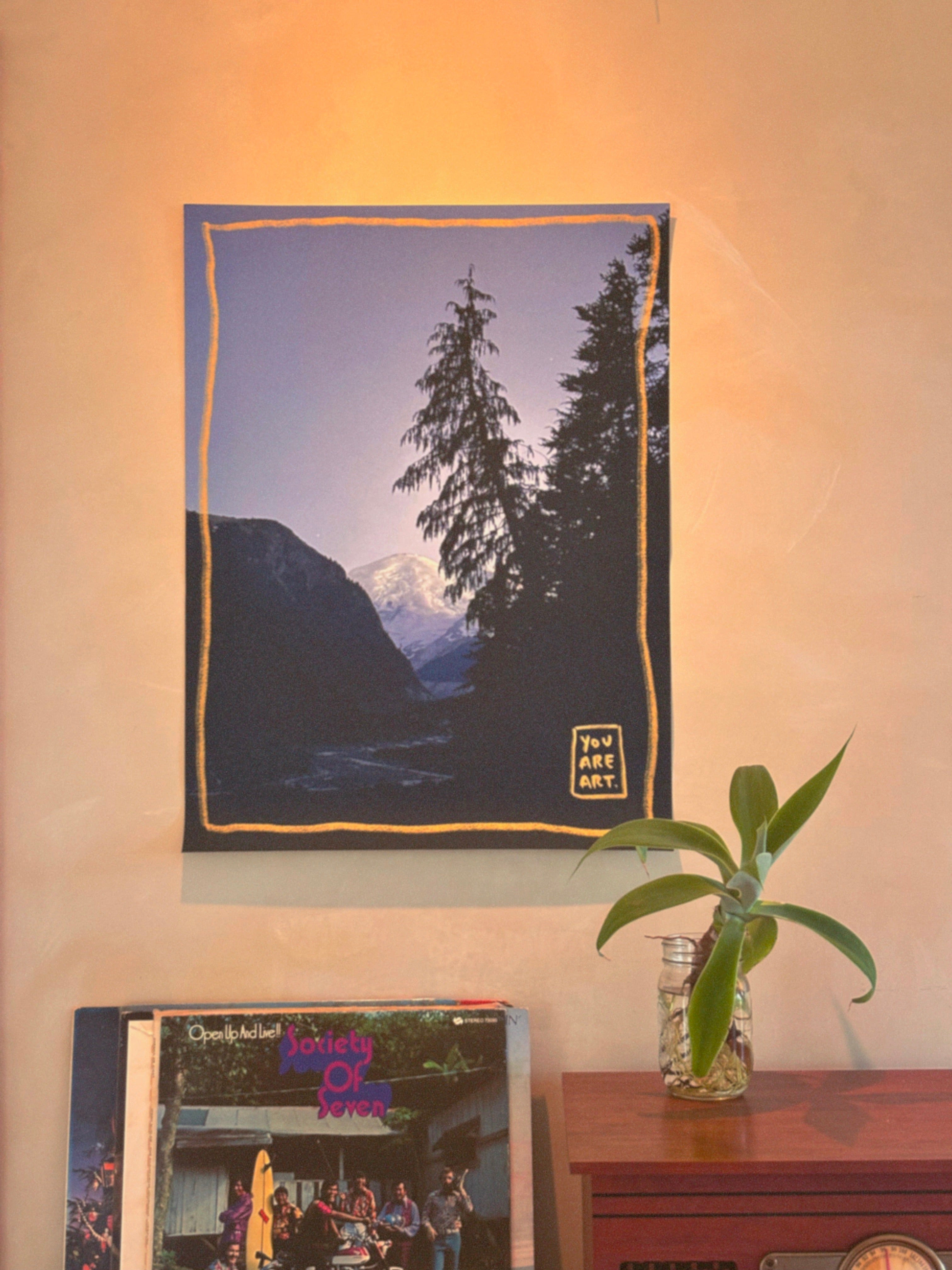 "blue mountain" large print