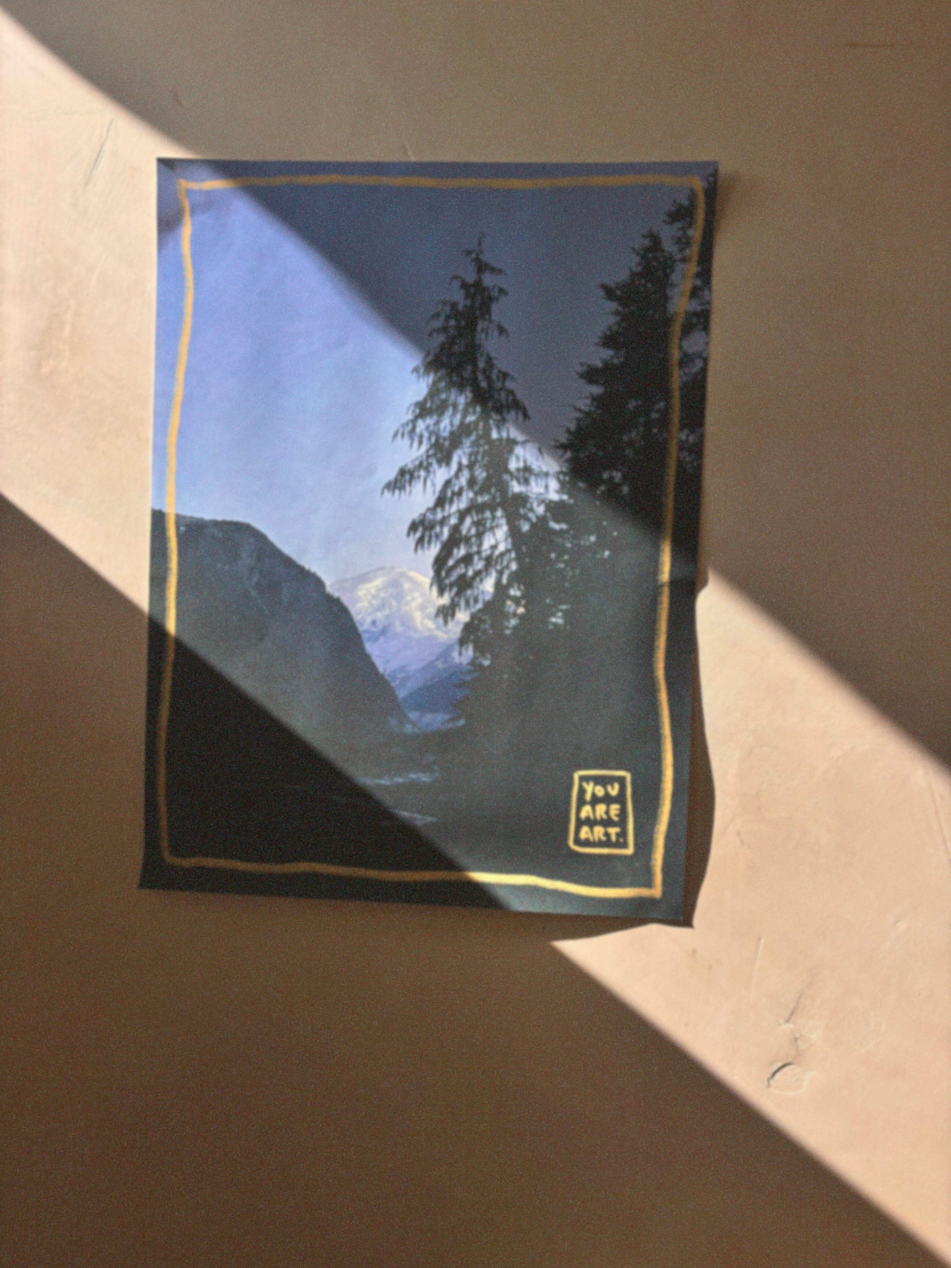 "blue mountain" large print